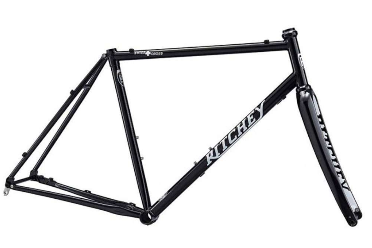 fahrradrahmen cross Ritchey Swiss WCS CX V2 Rahmenset Glossy Black white Decals – Schicke Mütze Größe:L/55 cm HELMETS - US STANDARD Add the NRS Universal Mifa Damenrad 28 Zoll