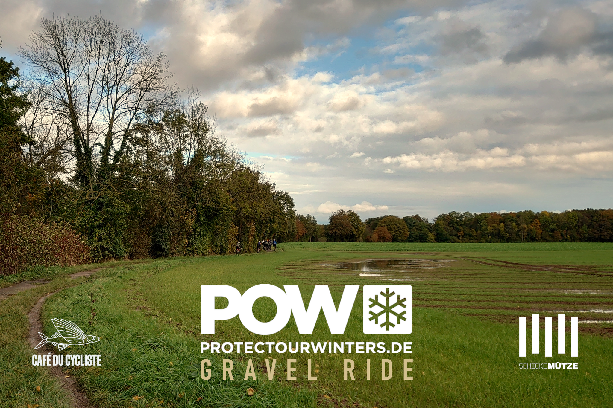 Der "Protect Our Winters" - Mützen - Gravel - Ride