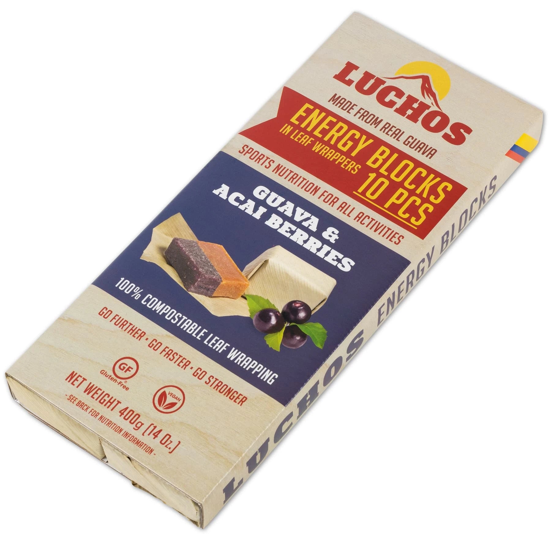 LUCHOS Energy Blocks Pack of 10 - different types